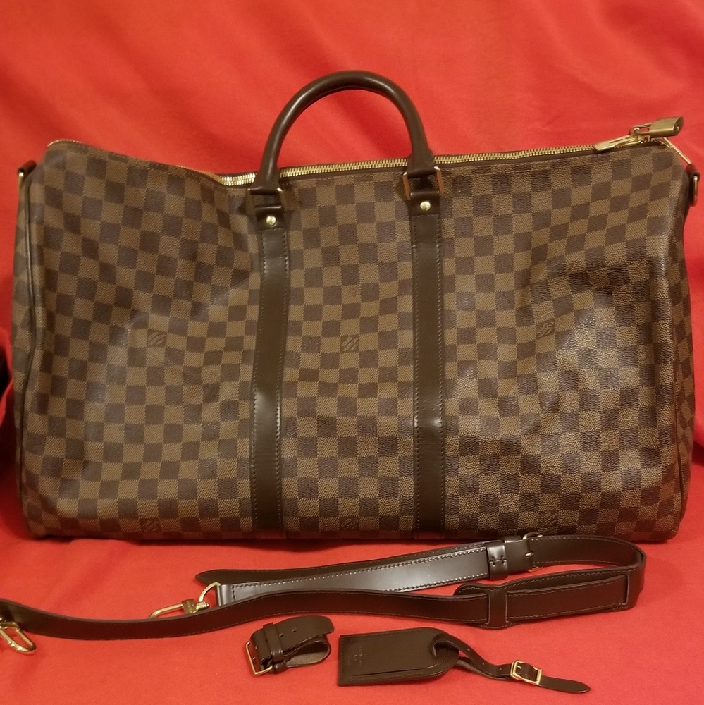 Pre-owned Louis Vuitton Keepall 55